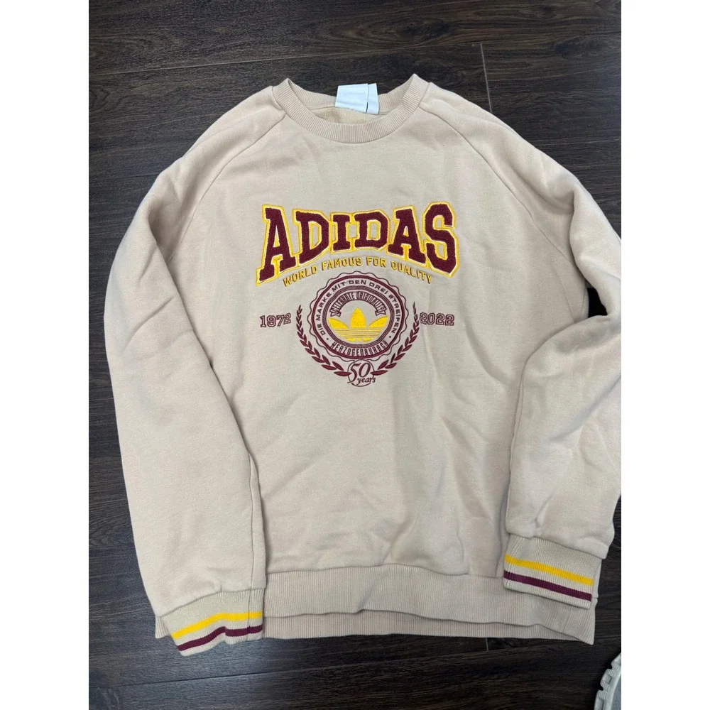 Adidas Originals 50th Anniversary (1972-2022) Collegiate Crewneck Sweatshirt med